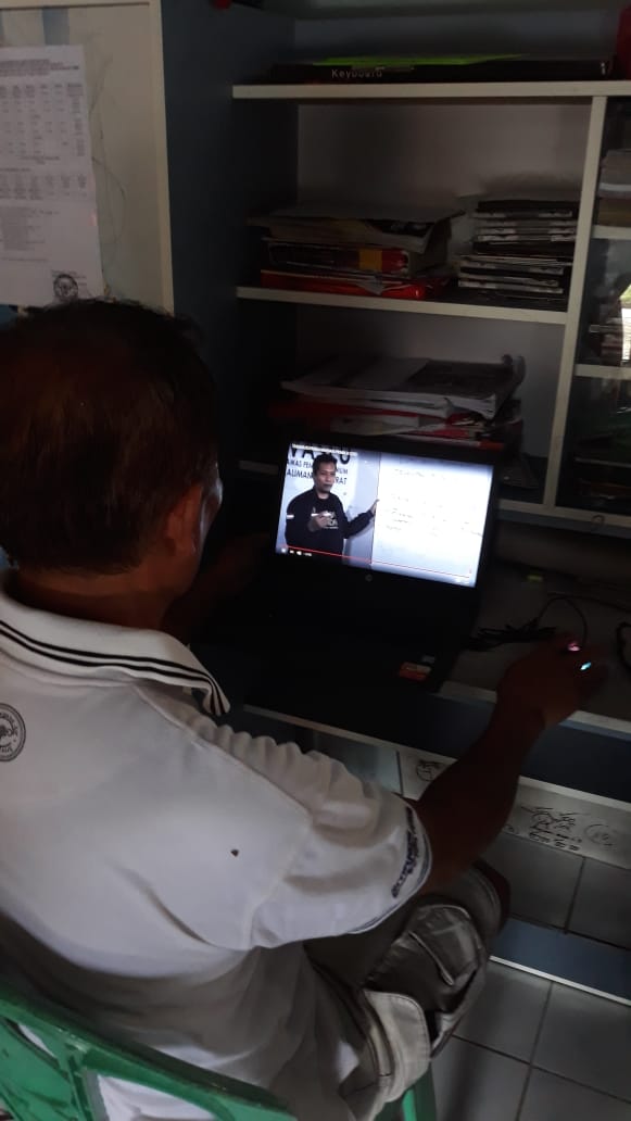 Mengikuti TADARUS PENGAWASAN PEMILU 2020