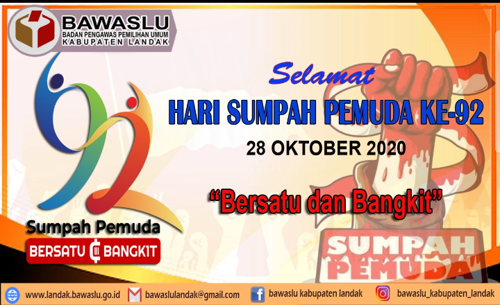 Selamat Hari Sumpah Pemuda ke-92