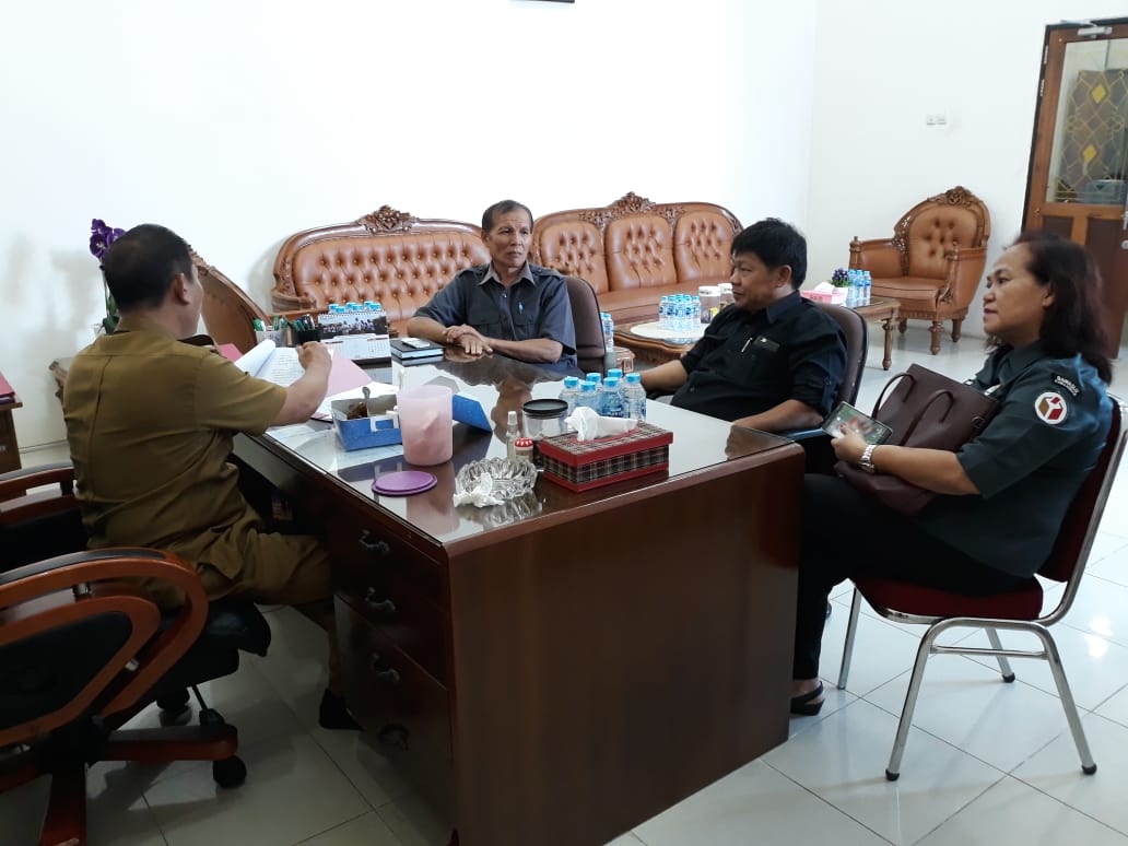 Rakor dengan Sekda Landak