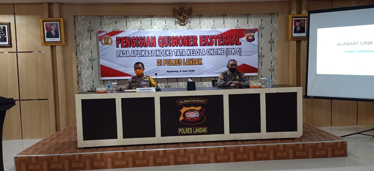 Pengisian Quisioner Eksternal Indeks Tata Kelola Online (ITK-O)