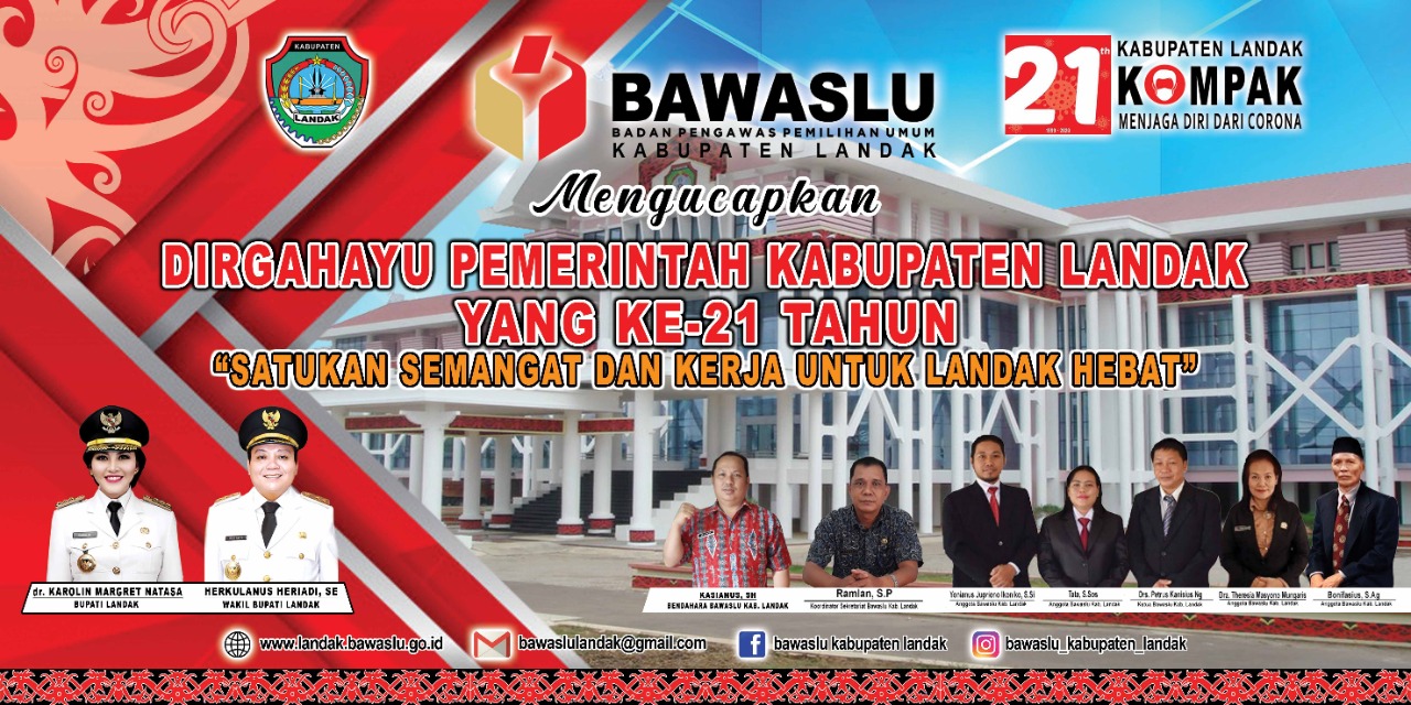 Dirgahayu Pemerintah Kabupaten Landak