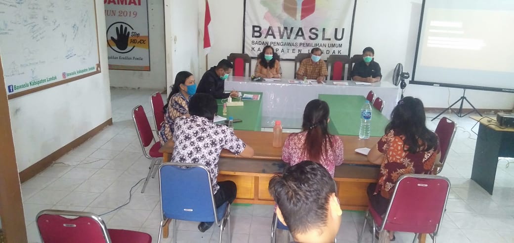 Rapat Awal Tahun 2021, sosialisasi Perbawaslu No. 15 Tahun 2020