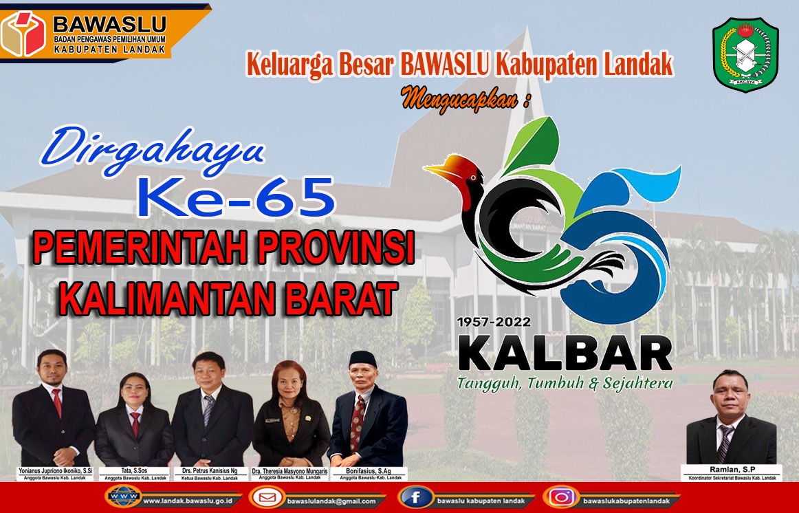 Dirgahayu Ke-65 Pemprov Kalbar