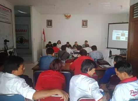 BAWASLU LANDAK ADAKAN RAKOR PELATIHAN SAKSI BAGI PESERTA PEMILU TAHUN 2019