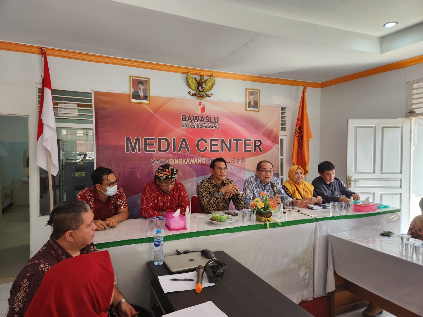 Bawaslu Kalbar Evaluasi Pelaksanaan Pengawasan Verifikasi Faktual Calon Peserta Pemilu tahun 2024