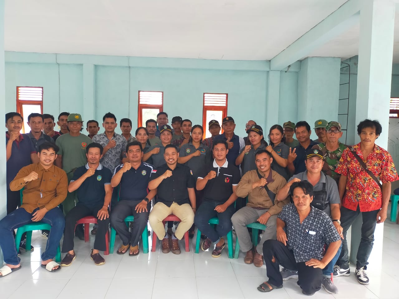 Bawaslu Landak Sosialisasi Pengawasan Partisipatif Pemilu di Desa Tiang Tanjung