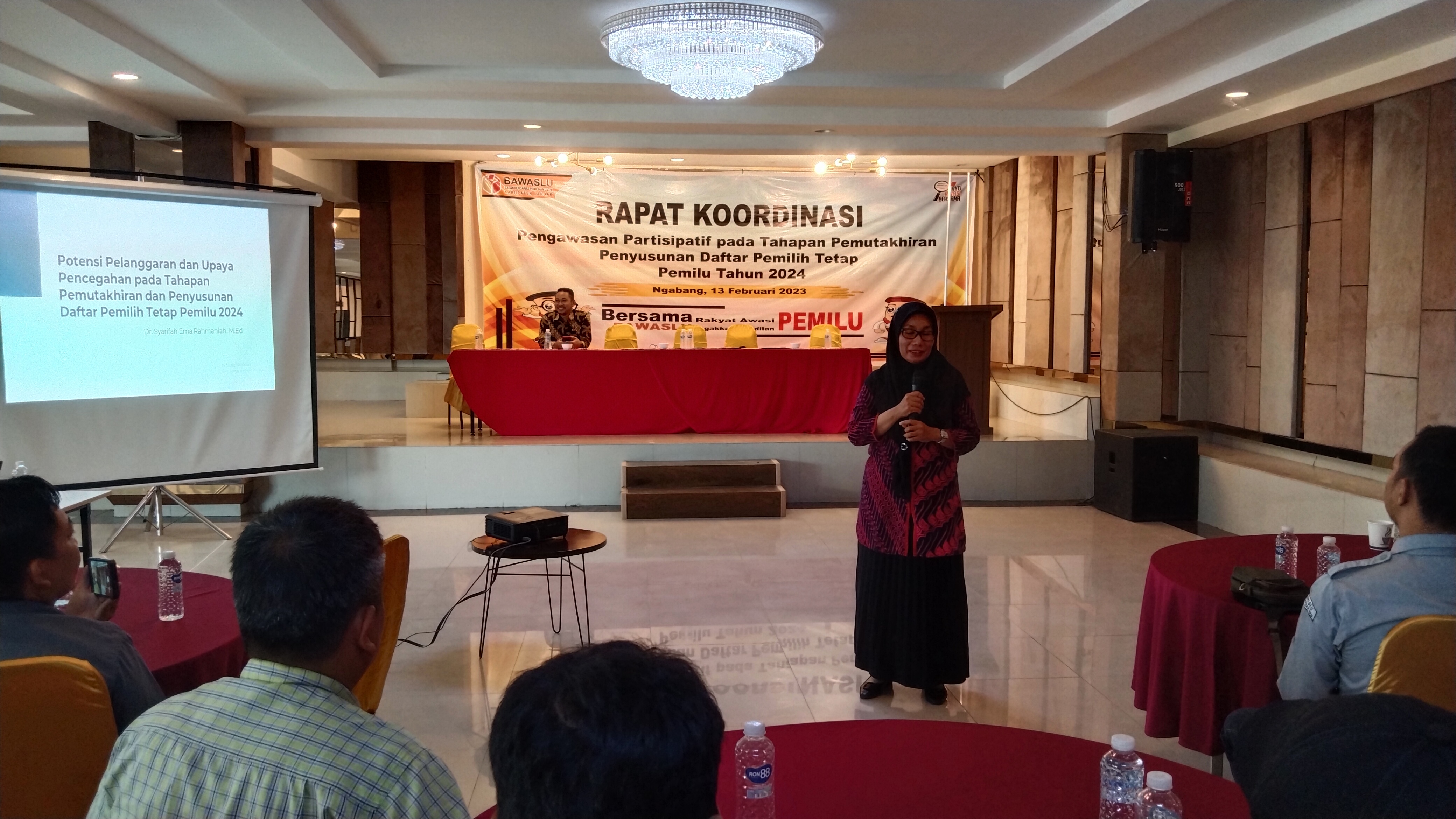 Bawaslu Landak Siapkan Jajaran Awasi Coklit Pemilu 2024