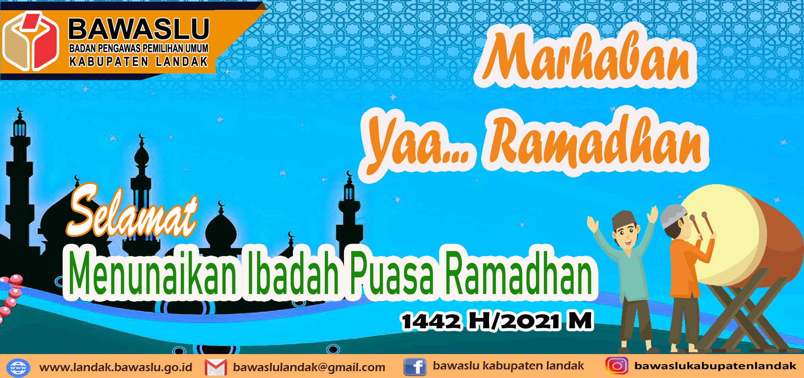 Selamat Menunaikan Ibadah Puasa Ramadhan 1442 H