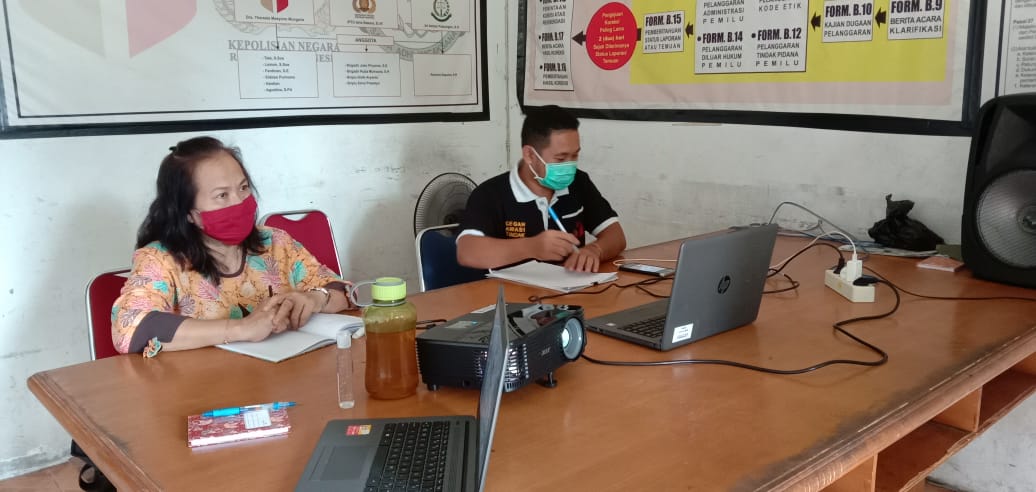 Rakernis Kerja Teknis Daring Sosialisasi Tata Cara Penyelesaian Sengketa Pemilihan sesuai Perbawaslu 2 Tahun 2020