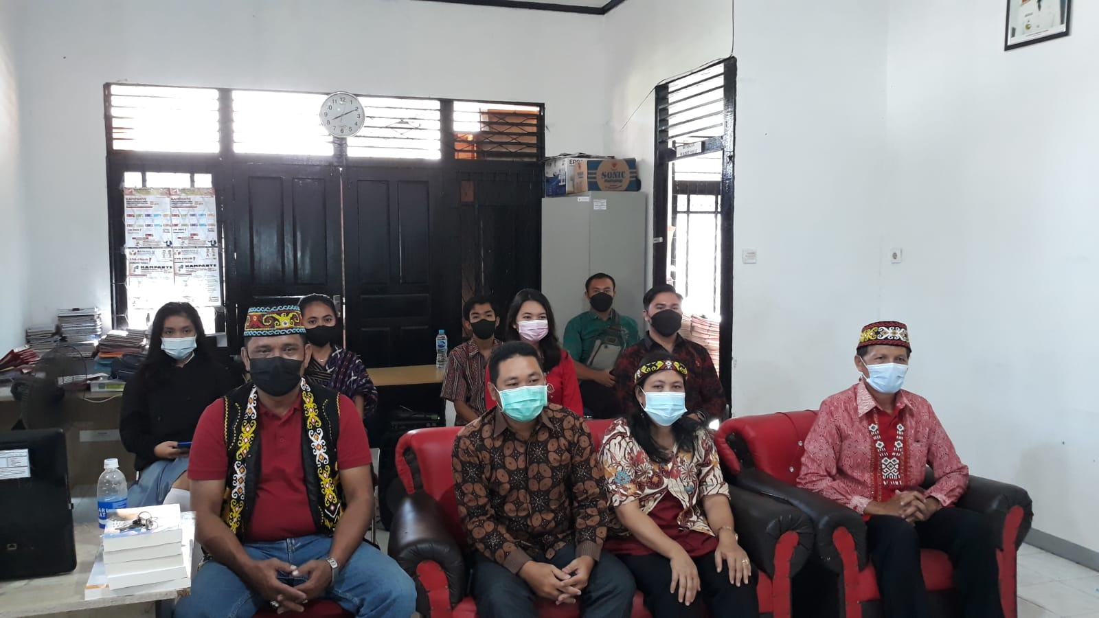 Mengikuti Upacara Peringatan HUT KE-22 Tahun PEMKAB LANDAK