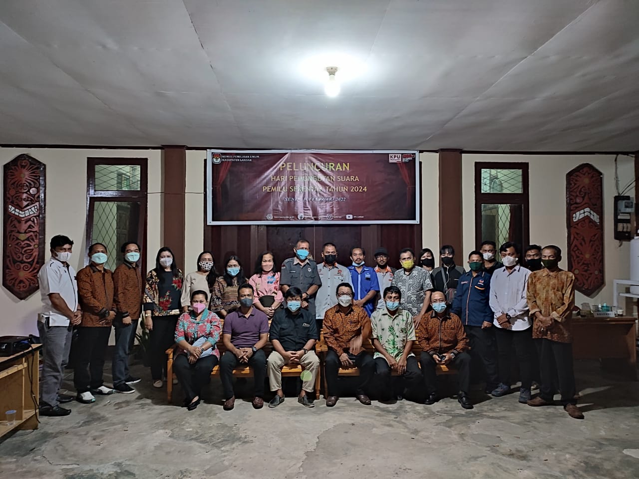 Peluncuran Hari Pemungutan Suara Pemilu 2024