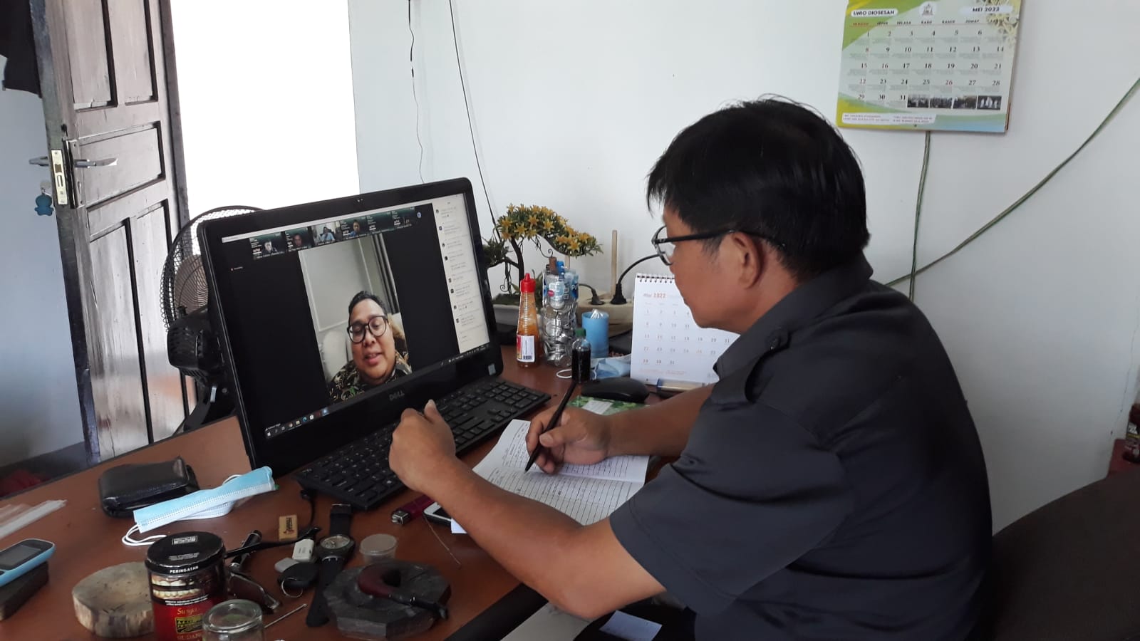 Menghadiri Opening Sekolah Pengawas Pemilu