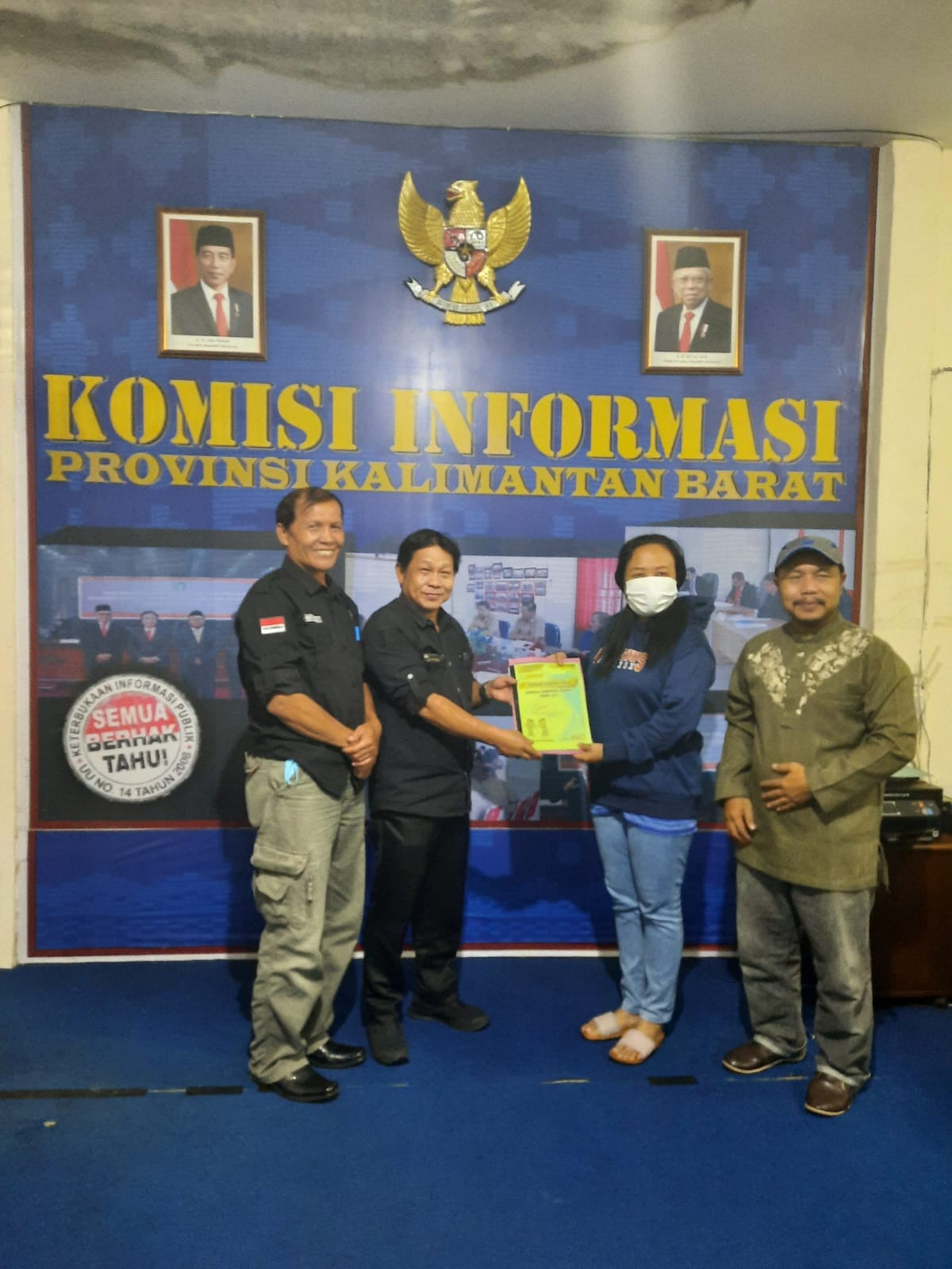Berkunjung ke Kantor Komisi Informasi Provinsi Kalbar