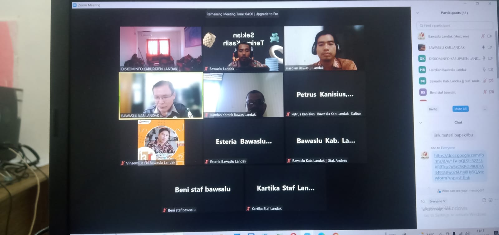 Peningkatan Kapasitas Bidang Humas