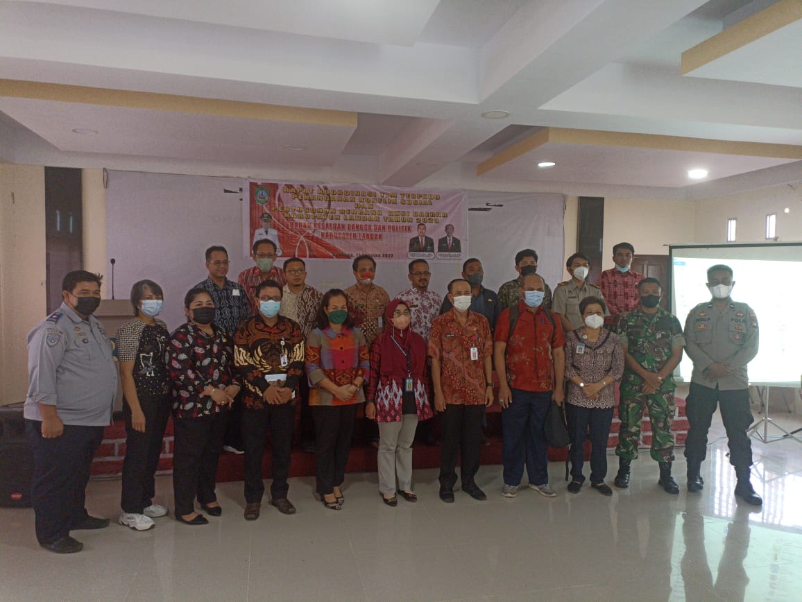 Menghadiri Rakor Tim Terpadu Penyusunan RAD 2022