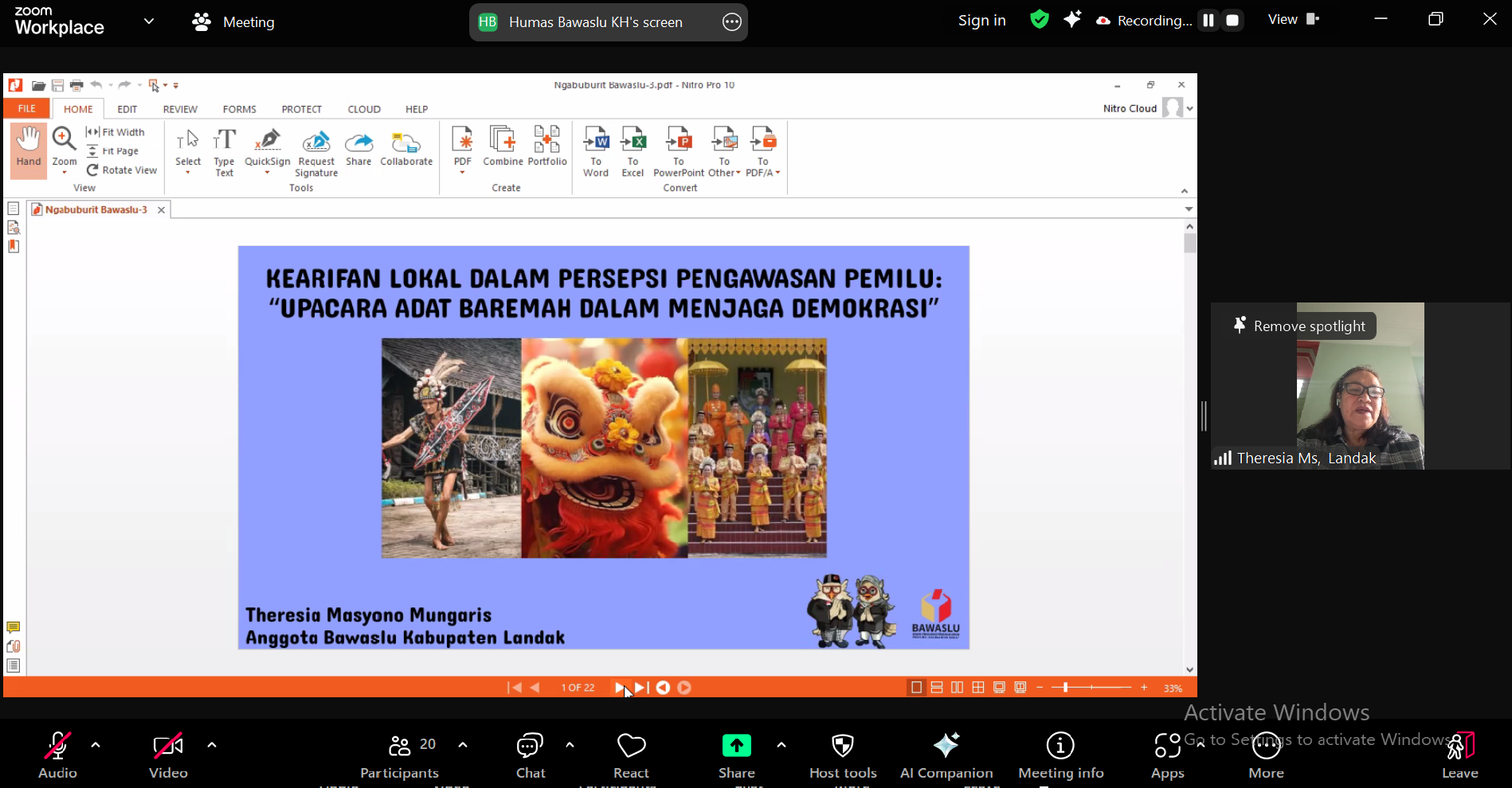 Dokumentasi ngabuburit pengawasan (21/03/2025)