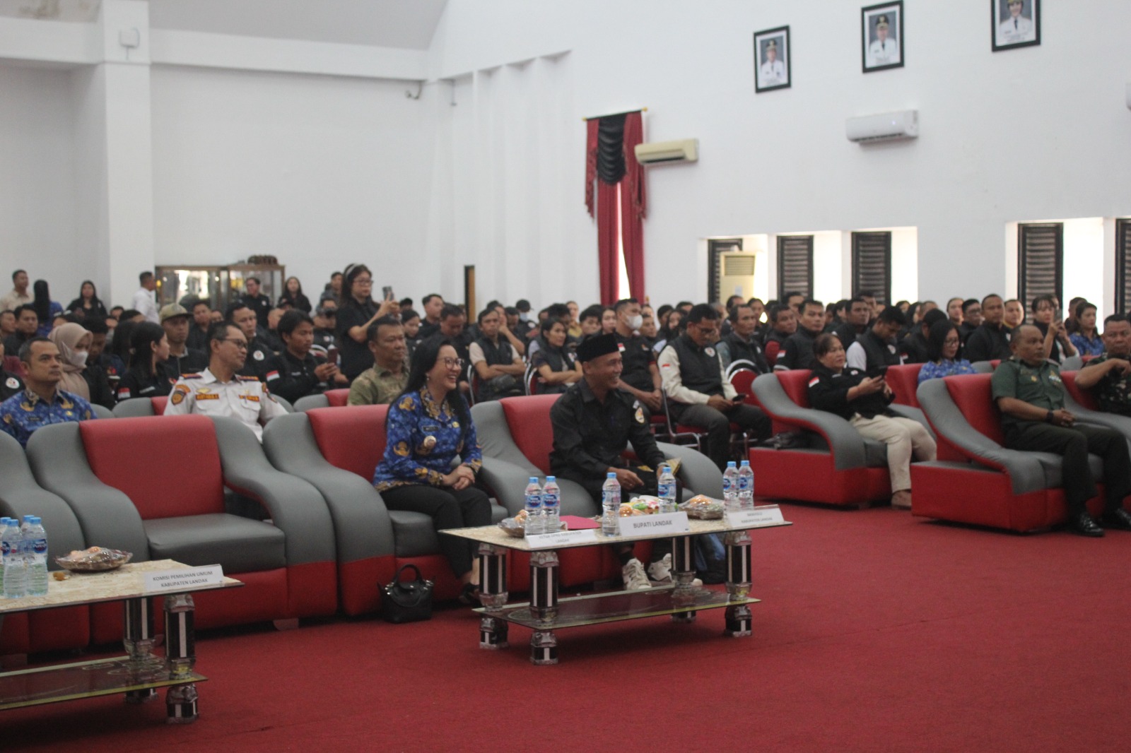 Ketua Bersama Bupati Landak dan Forkopimda Landak (17/03/2025)