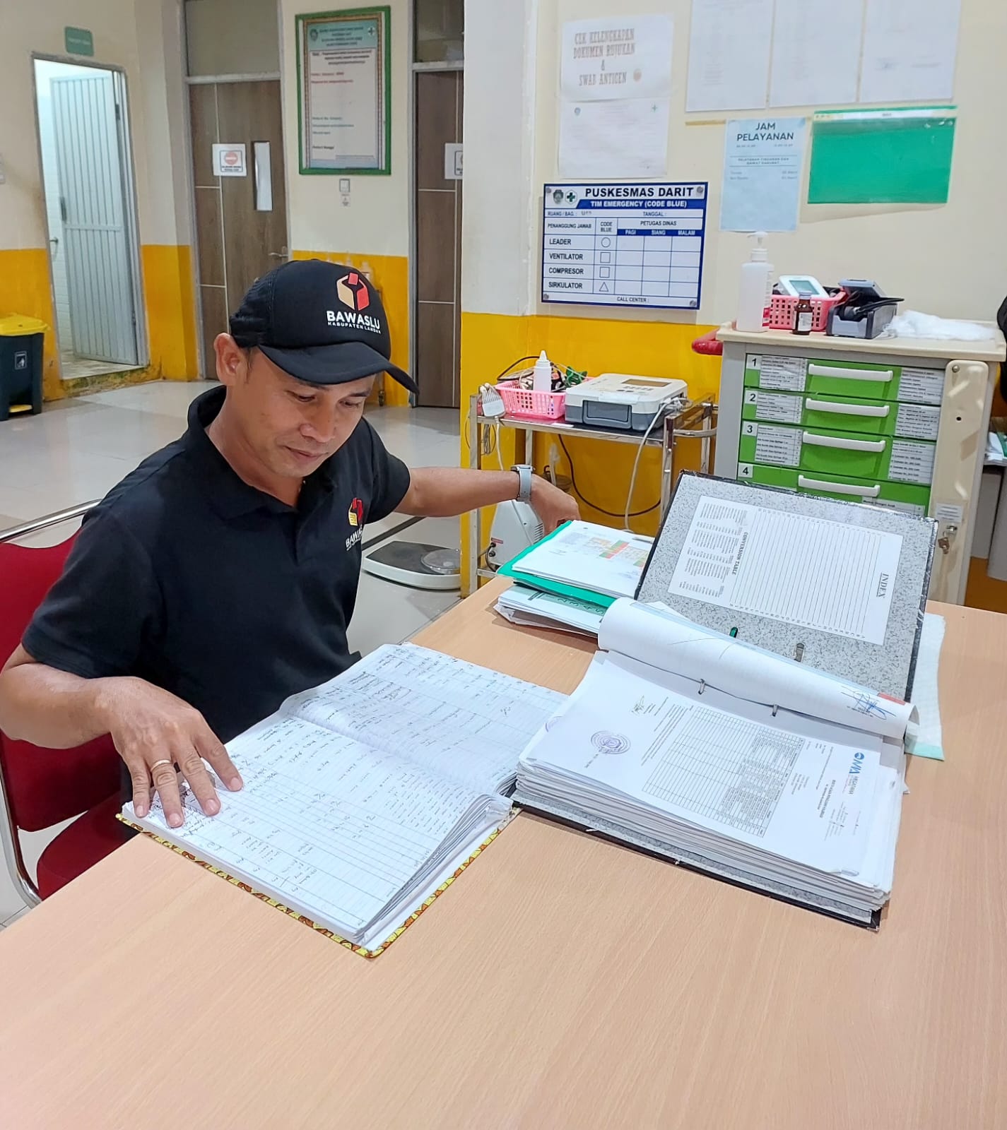 Dirgo lakukan uji petik di Puskesmas Darit, Menyuke