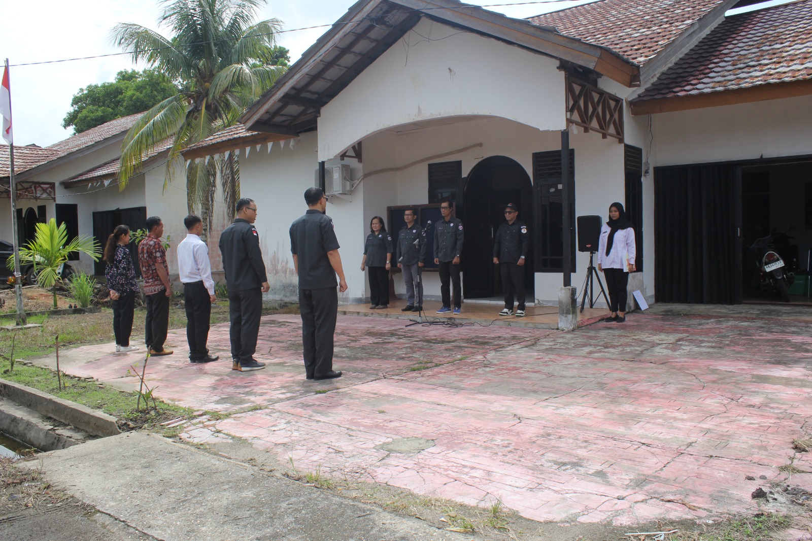 Dokumentasi apel pagi. Senin, 03 November 2025