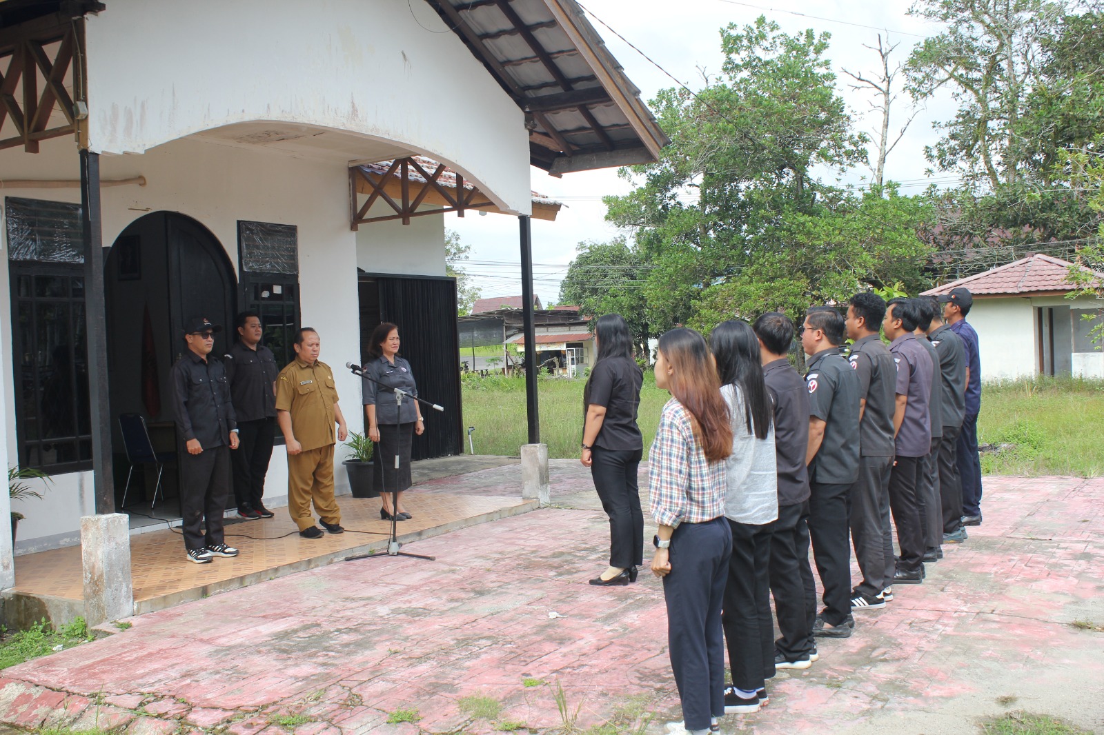 Dokumentasi apel rutin Bawaslu Kabupaten Landak (25/05/2026).