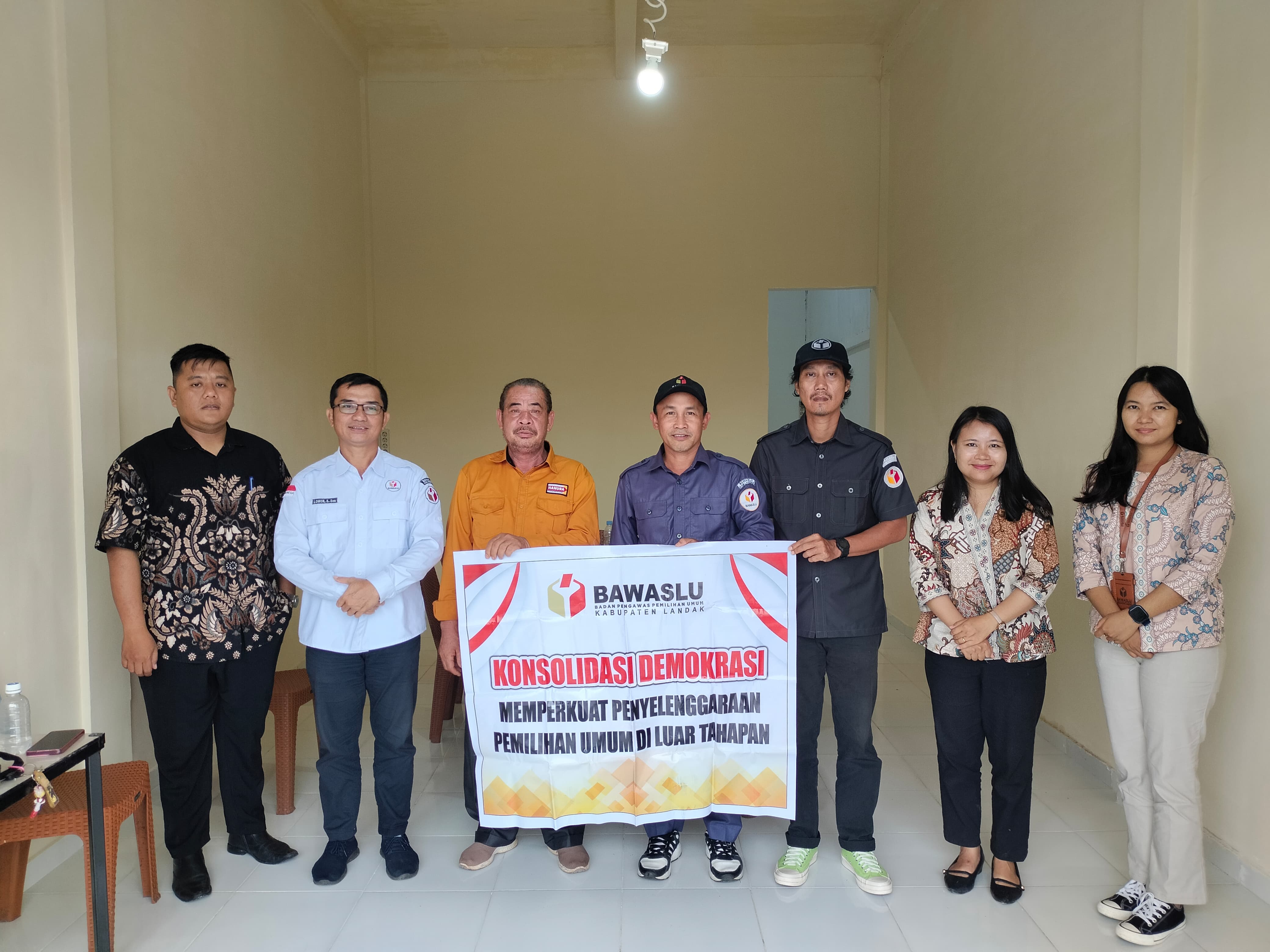 Dokumentasi kegiatan konsolidasi demokrasi di DPC Hanura (11/06/2026)