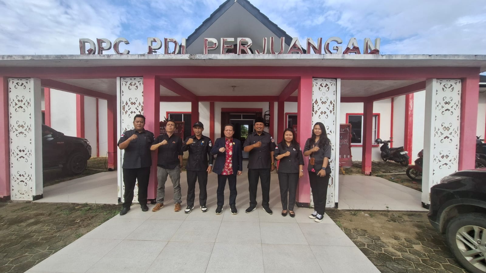 Dokumentasi konsolidasi demokrasi ke DPC PDIP Kabupaten Landak (07/07/2026)