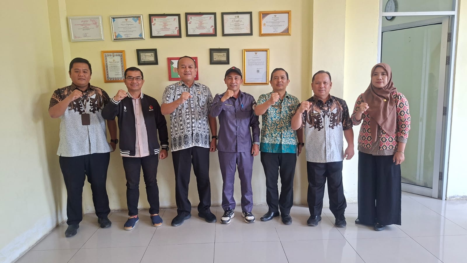Konsolidasi ke Disdukcapil Kabupaten Landak (23/07/20206)