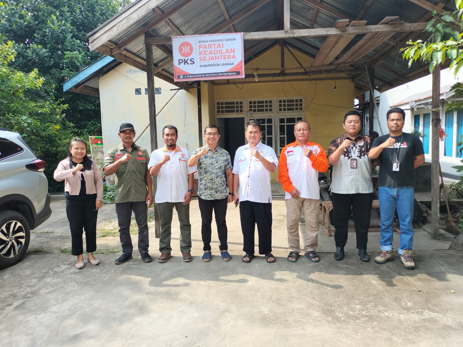 Konsolidasi Demokrasi ke DPD PKS Kabupaten Landak (24/07/2026).