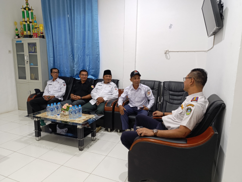 Dokumentasi koordinasi Bawaslu Landak ke Dishub Landak (07/05/2025)