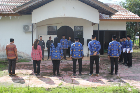 Upacara peringatan hari Korpri ke 54 Tahun (01/12/2025).