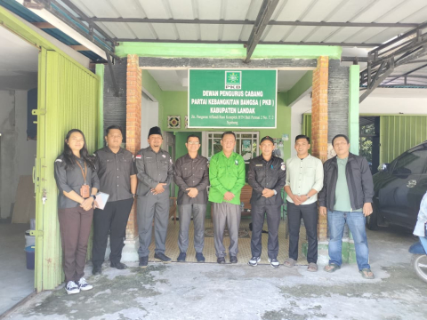 Dokumentasi konsolidasi demokrasi ke DPC PKB Kabupaten Landak (24/06/2026)