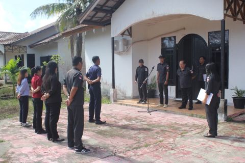 Dokumentasi apel rutin (29/06/2026).