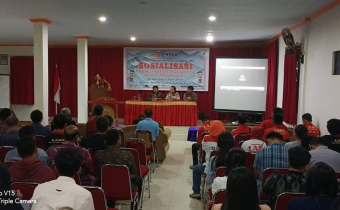 Bawaslu Landak Gelar Sosialisasi Pengawasan Partisipatif dan Akreditasi Pemantau Pemilu Tahun 2019