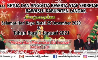 Selamat Hari Raya Natal dan Tahun Baru 2021