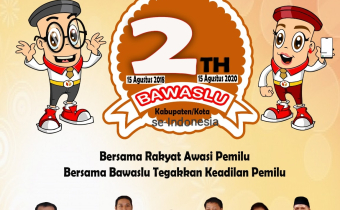 HUT ke-2 Bawaslu Kabupaten/Kota se-Indonesia