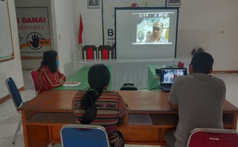 Bawasu Landak mengikuti Webinar Best Practice PSAP Penyelesaian Sengketa Antar Peserta Pemilihan di Kalimantan Barat"""