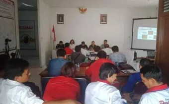 BAWASLU LANDAK ADAKAN RAKOR PELATIHAN SAKSI BAGI PESERTA PEMILU TAHUN 2019