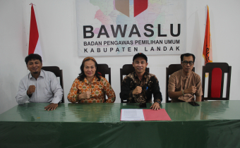 Bawaslu Landak Berikan Imbauan Terkait APS Parpol