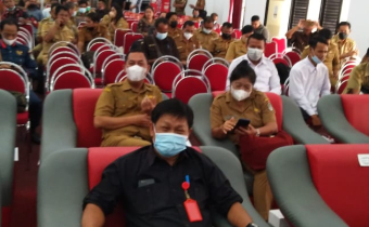 Menghadiri Sosialisasi Pilkades Landak Tahun 2022