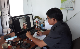 Menghadiri Opening Sekolah Pengawas Pemilu