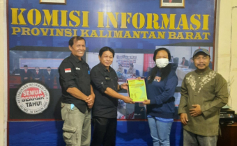 Berkunjung ke Kantor Komisi Informasi Provinsi Kalbar