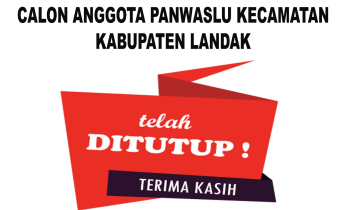 Pendaftaran ditutup