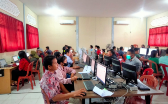 Bawaslu Landak Lakukan Seleksi CAT Untuk Calon Panwaslu Kecamatan