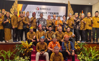 Rapat Kerja Teknis Penanganan Pelanggaran Pemilu 2024