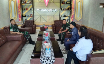 Koordinasi ke Yon Armed 16/ Tumbak Kaputing