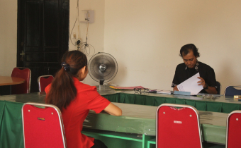 Proses wawancara tenaga pendukung, Agustus 2025