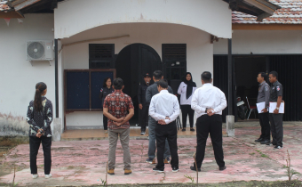 Dokumentasi apel rutin Bawaslu Kabupaten Landak (20/10/2025)