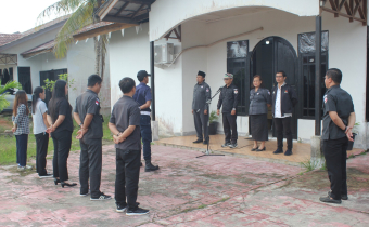Dokumentasi apel rutin Bawaslu Kabupaten Landak (18/05/2026)