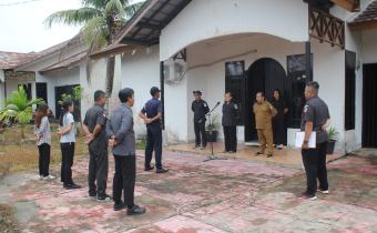 Dokumentasi apel rutin Bawaslu Kabupaten Landak (08/06/2026).