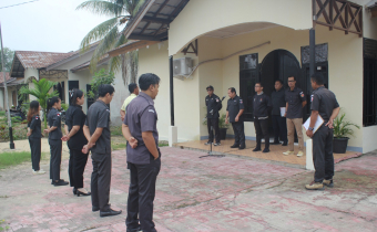 Pelaksanaan apel rutin (28/09/2026)